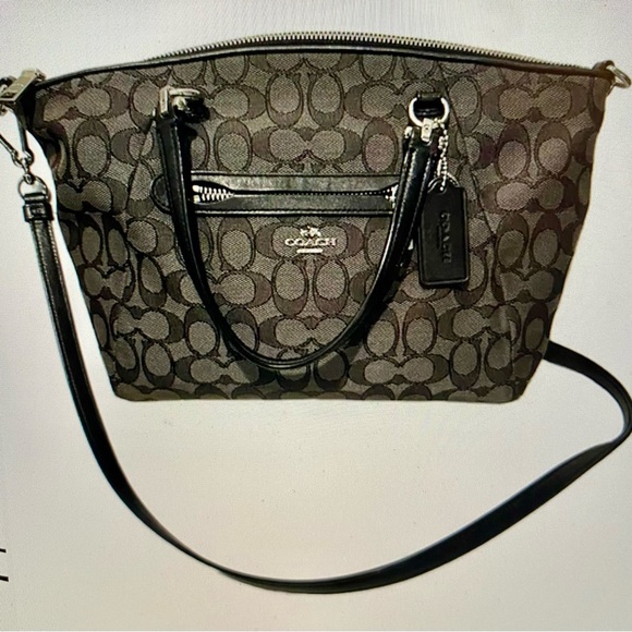 Coach Prairie Signature Satchel Canvas - Picture 1 of 16